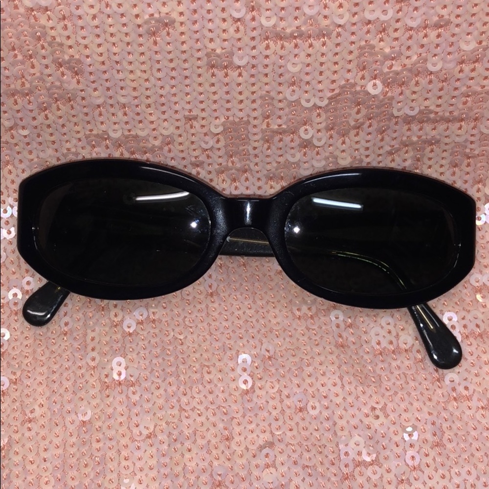 Salvatore Ferregamo black fashionable sunglasses